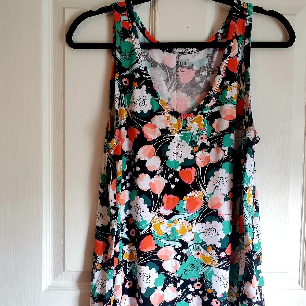 Women's a.n.a Floral Tank